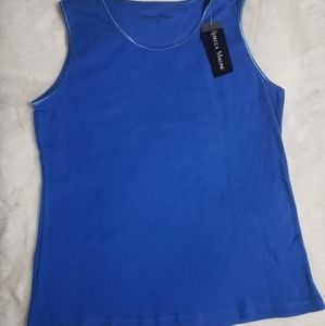 Rebecca Malone Basic Knit Tank Top